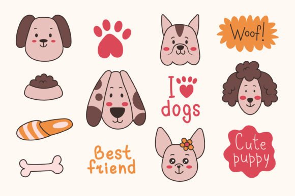 Dog Items: A Comprehensive Guide to Cute Cartoon Puppy Graphics
