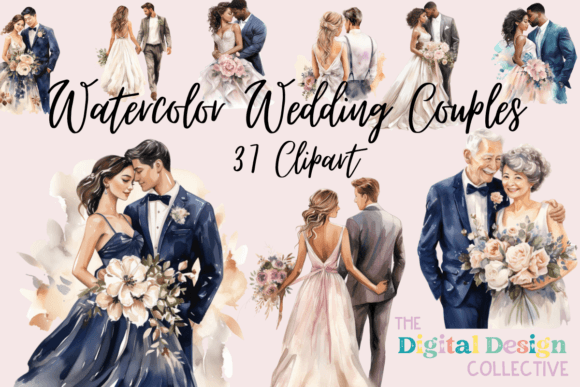 Watercolor Wed Couples Clipart Bundle: A Guide to Better Digital Craftsmanship