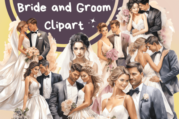 Watercolor Wedding Couple Clipart: A Practical Guide for Creators