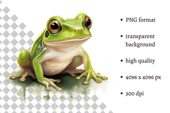 Watercolor Woodland Frog PNG Clipart: A Practical Asset Review